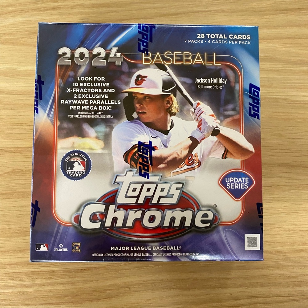 2024 TOPPS MLB CHROME UPDATE SERIES baseball trading cards FACTORY SEALED